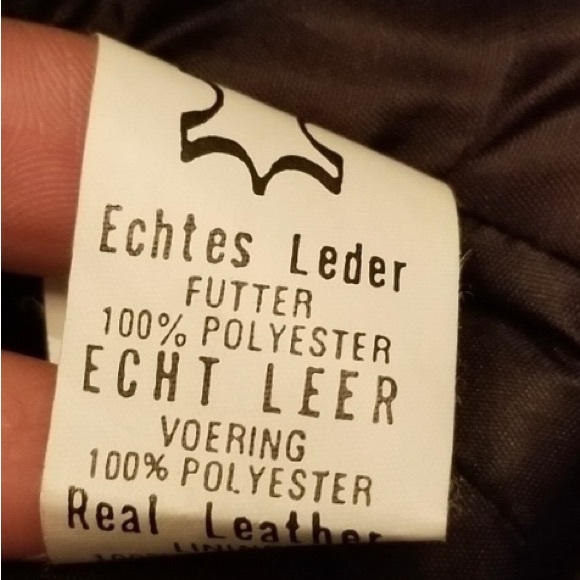 Vintage Leather biker moto jacket FABULOUS - Picture 11 of 13